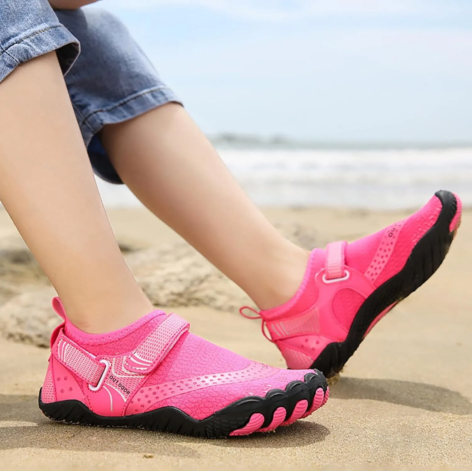 Aqua Water Shoes Quick Dry Barefoot Swim Beach Pool Surf Hiking Kayaking Diving Yoga Outdoor Sport Shoes for Men Women Lightweight
