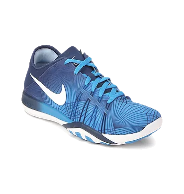 blue shoes