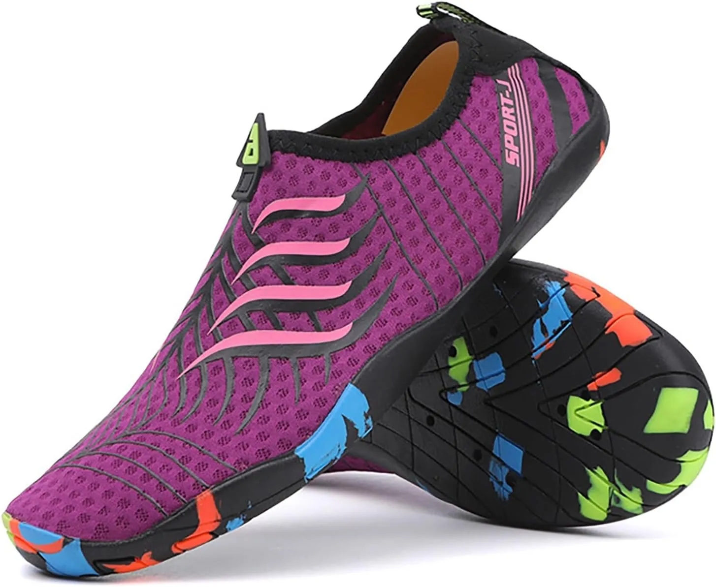 Water Shoes Mens Quick Dry Aqua Sock Water Shoes Hiking Men Extra Wide Water Shoes for Women Quick Drying Sports Aqua Shoes Non Slip Shoes for Beach Swim Pool River Boating Surf